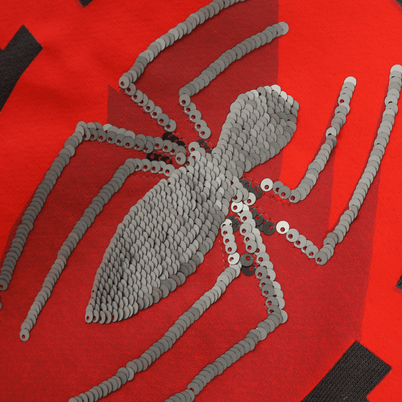 Polerón reversible Spiderman negro para niños