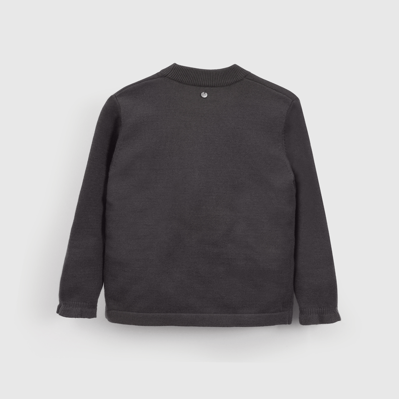 Sweater negro para niños, estilo y calidez