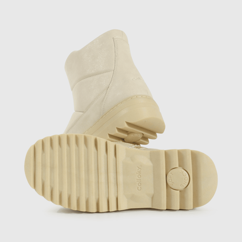 Botines dorados para niños, estilo y comodidad