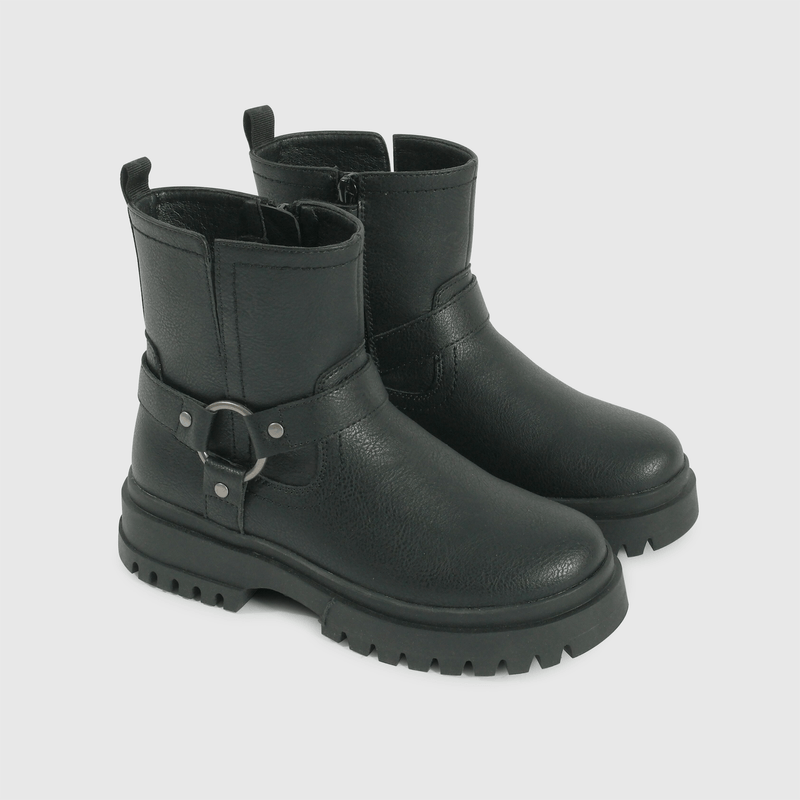 Botines negros para niños, estilo y comodidad en cada paso