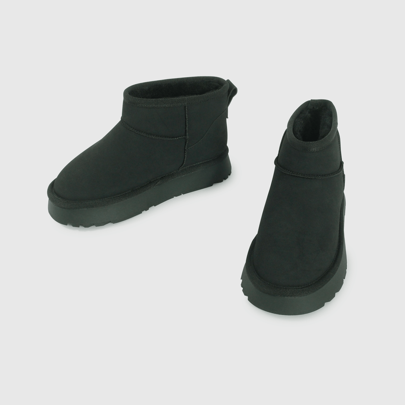 Botines negros para niños, estilo y comodidad