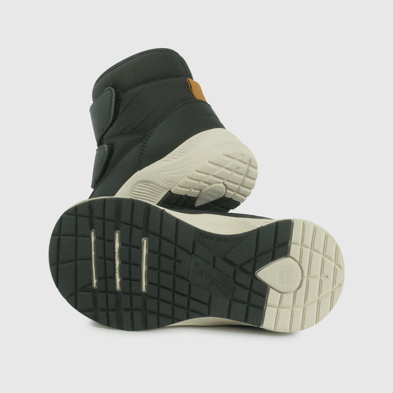 Bota negra para niños, comodidad y estilo en cada paso