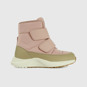 Bota rosada para niños, estilo y comodidad