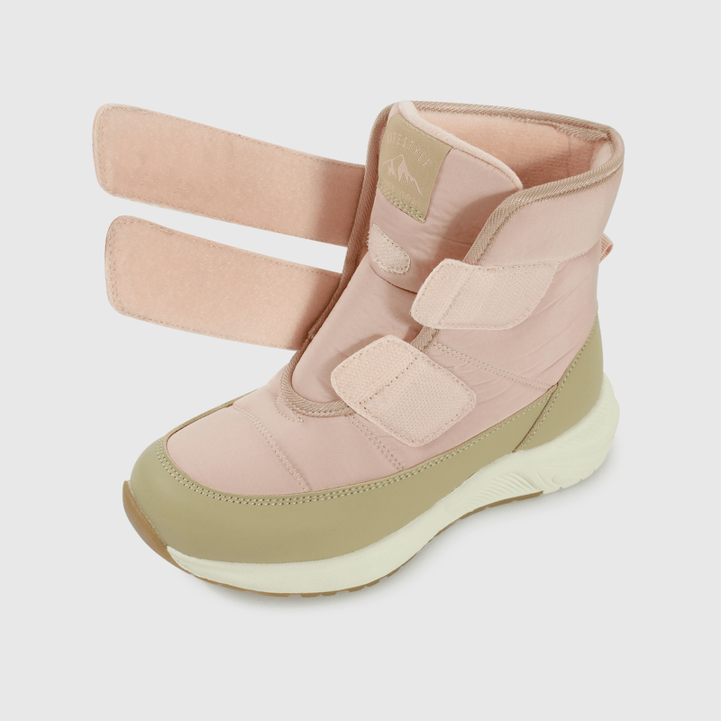 Bota rosada para niños, estilo y comodidad