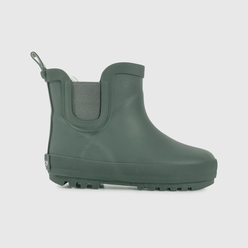 Botas de Agua Verde para Niños, comodidad y estilo