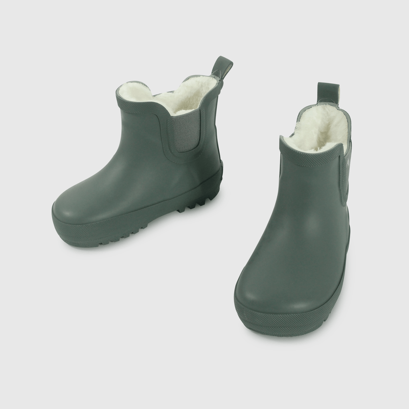 Botas de Agua Verde para Niños, comodidad y estilo