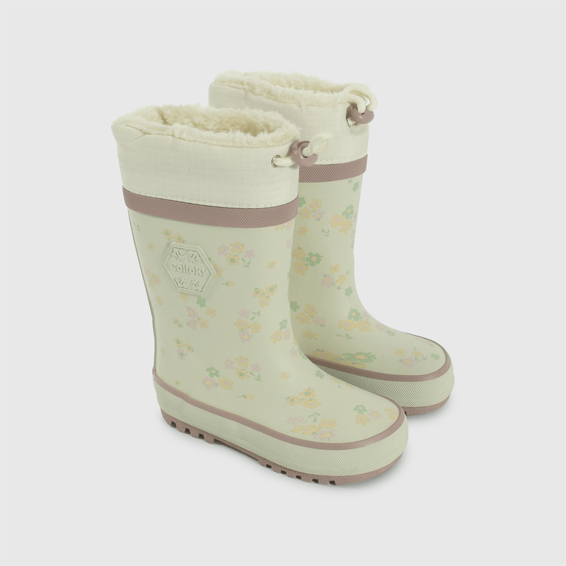Bota de Agua Floral para Niños - Comodidad y Estilo
