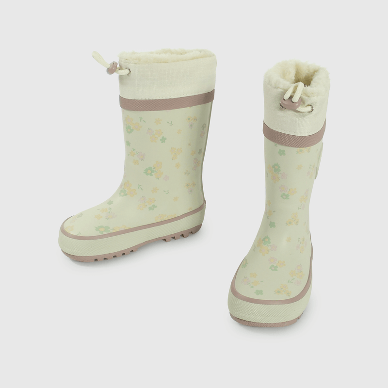 Bota de Agua Floral para Niños - Comodidad y Estilo