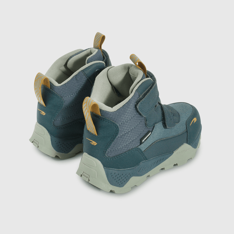 Botín azul para niños, comodidad y estilo