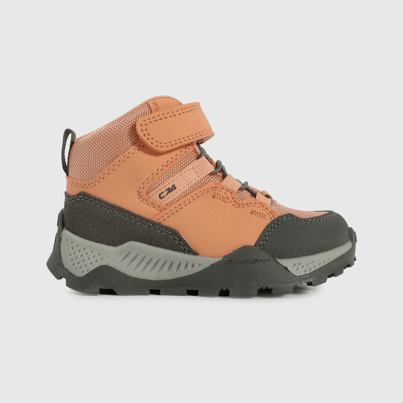 Botín outdoor rojo para niños en etapa caminante