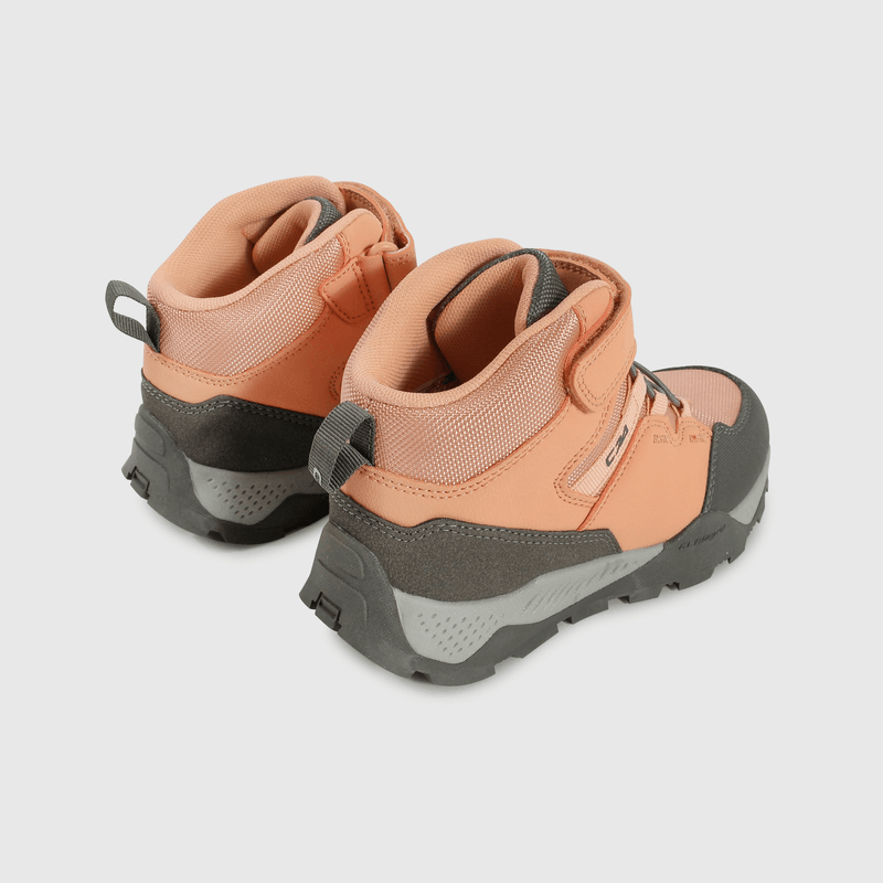 Botín Outdoor rojo para niños, comodidad y estilo