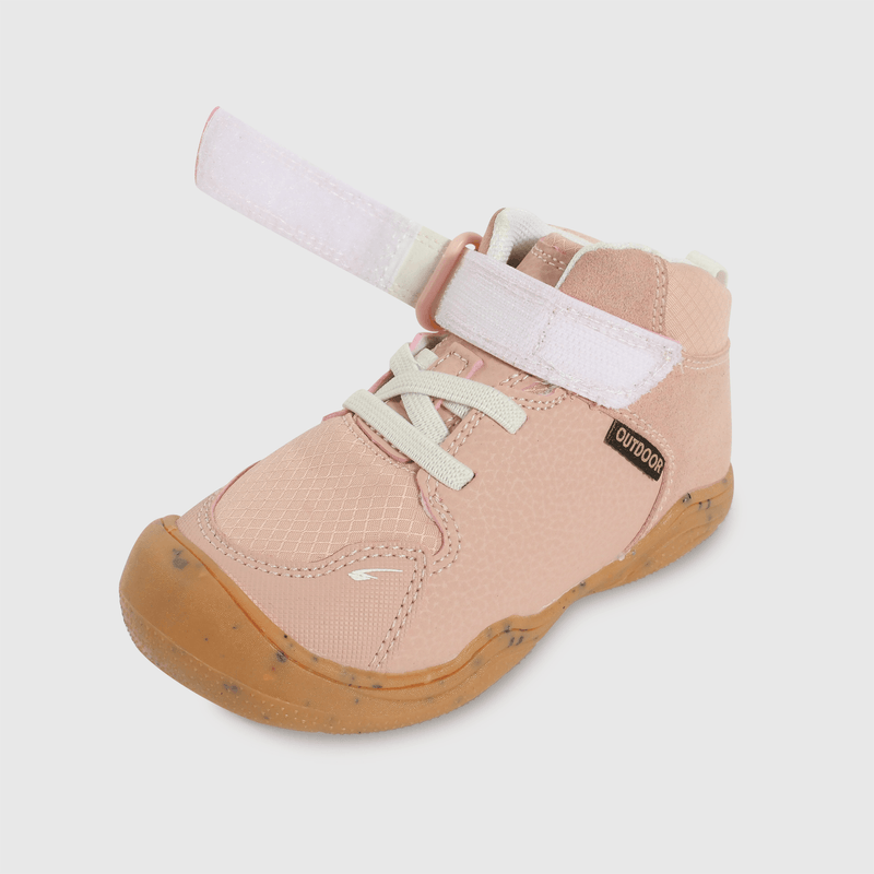 Zapatos rosados para niñas en etapa caminante