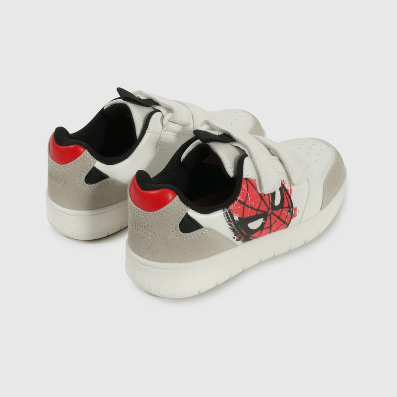 Zapatillas Spiderman blancas para niños llenos de energía