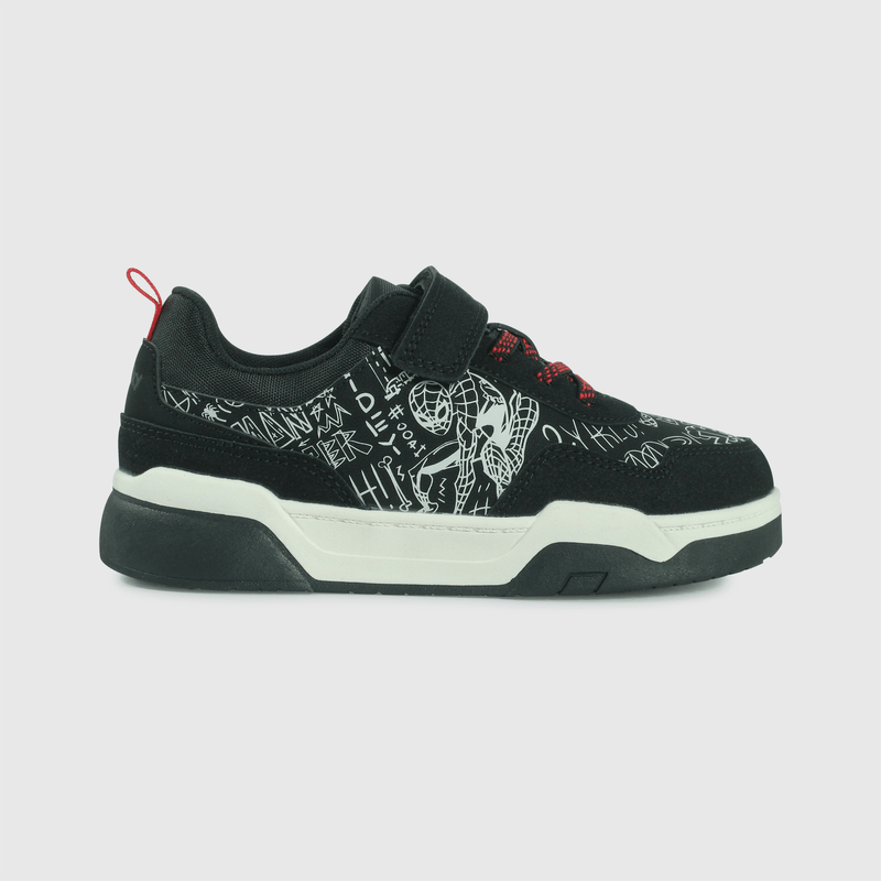 Zapatillas Marvel negras para niños, estilo y comodidad
