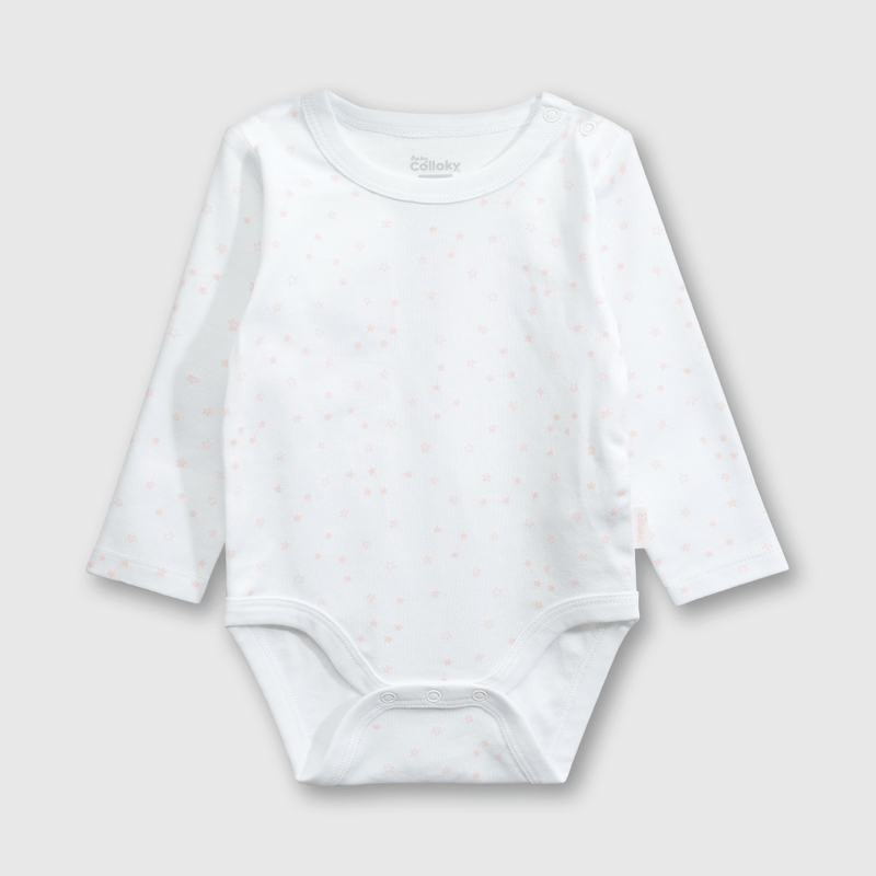 Pack de 3 Bodies Rosados para Bebé de 0 a 24 meses
