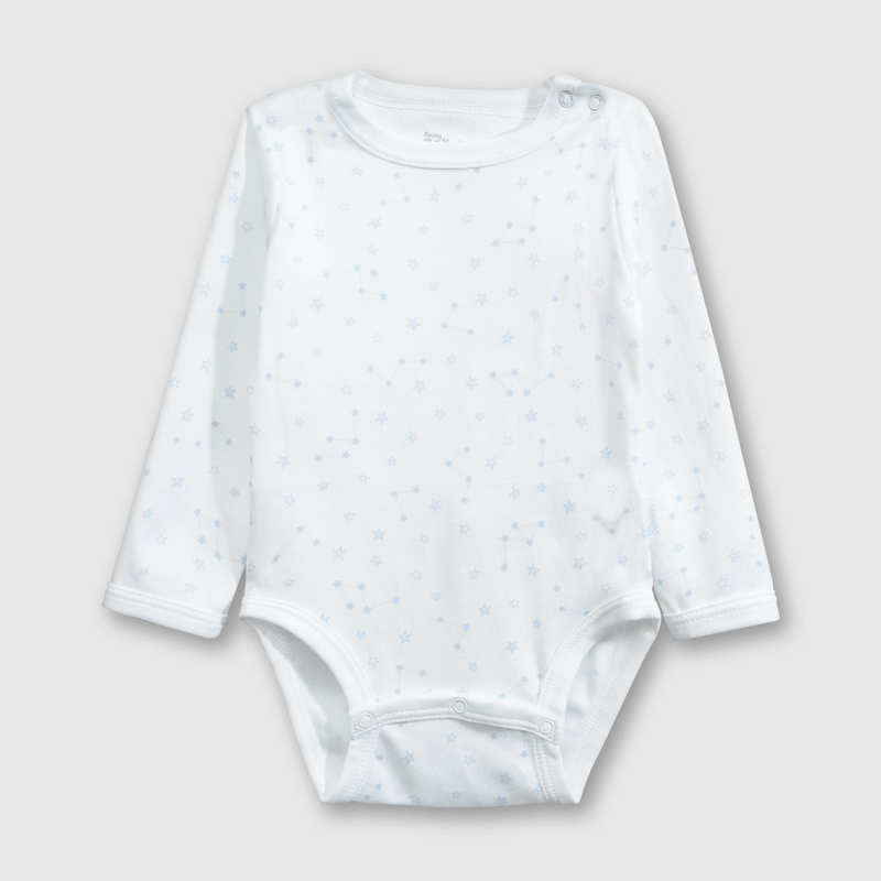 Pack de 3 Bodies Blancos para Bebé de 0 a 24 meses