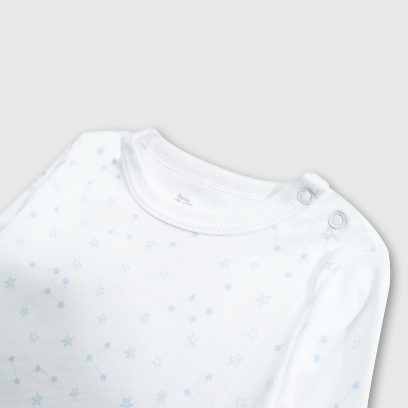 Pack de 3 Bodies Blancos para Bebé de 0 a 24 meses