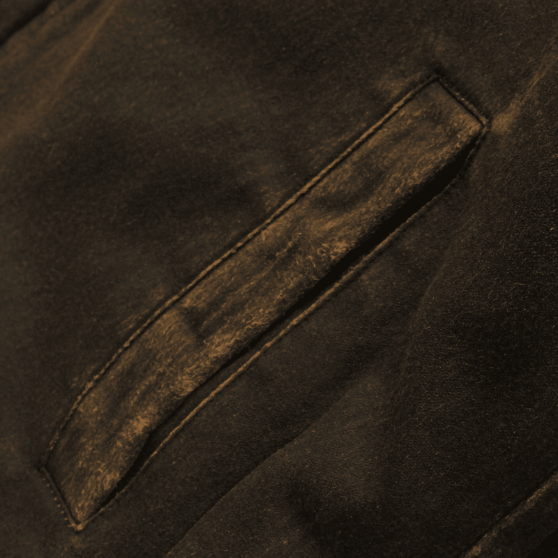 Chaqueta Encerada Verde