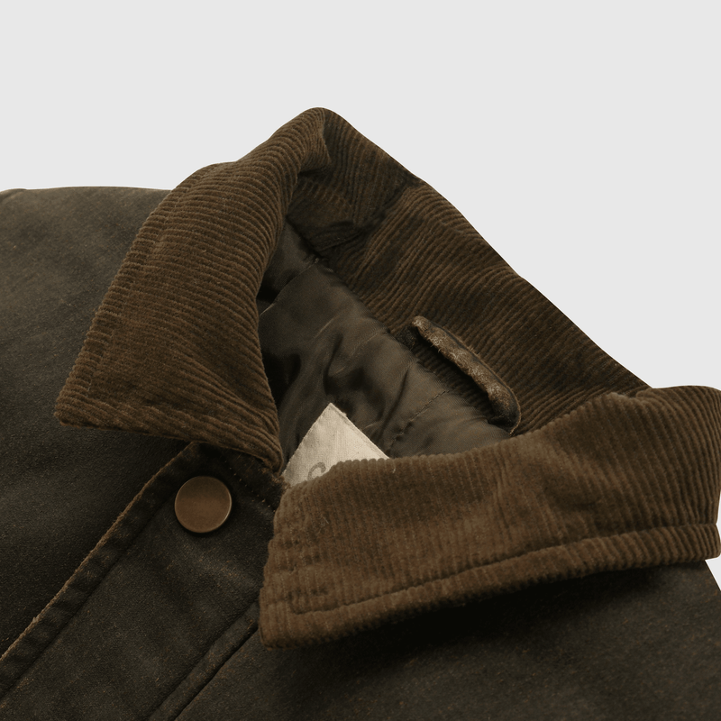 Chaqueta Encerada Verde