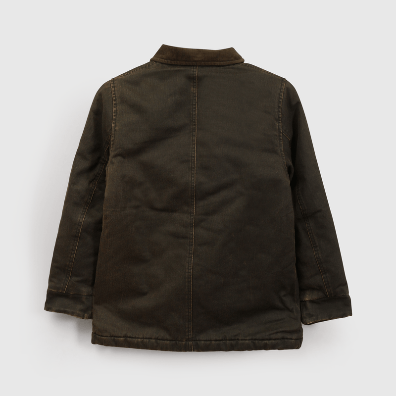 Chaqueta Encerada Verde