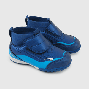 Zapatilla Futbol Azul con Caña Unisex