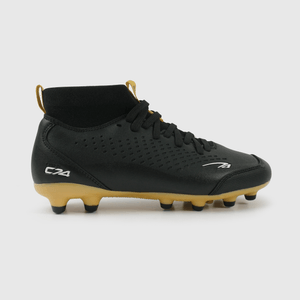 Zapatilla Futbol Negra con Caña y Toperol Unisex