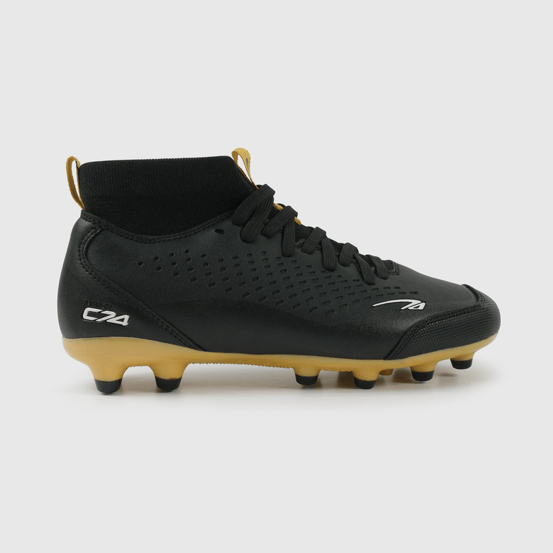 Zapatilla Futbol Negra con Caña y Toperol Unisex