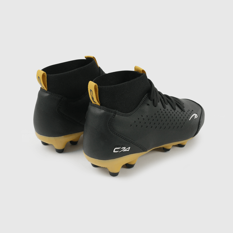 Zapatilla Futbol Negra con Caña y Toperol Unisex