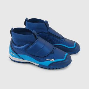 Zapatilla Futbol Azul con Caña Unisex