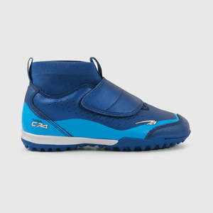 Zapatilla Futbol Azul con Caña Unisex