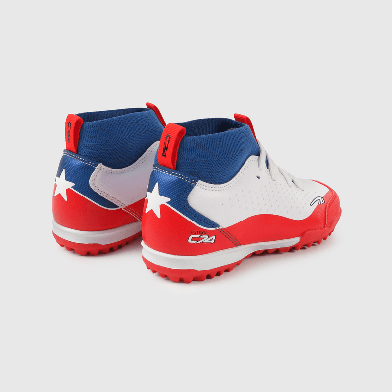Zapatilla Futbol Multicolor con Caña Unisex