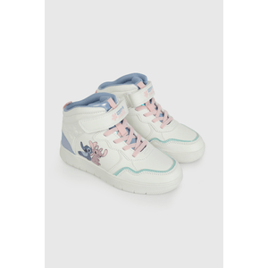 Zapatilla Blanca de Stitch