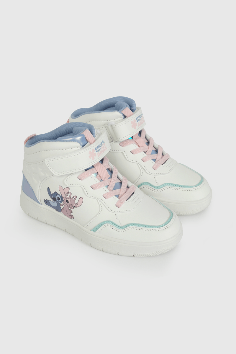 Zapatilla Blanca de Stitch