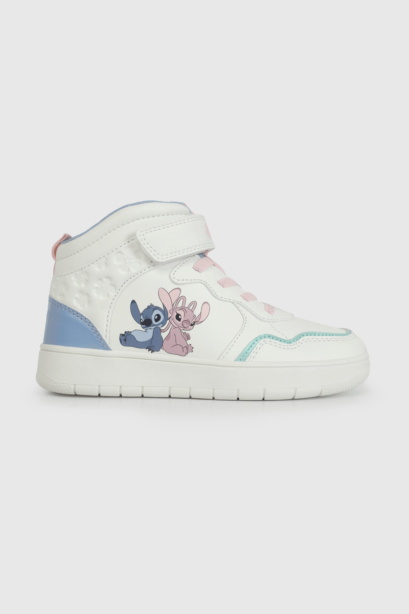 Zapatilla Blanca de Stitch