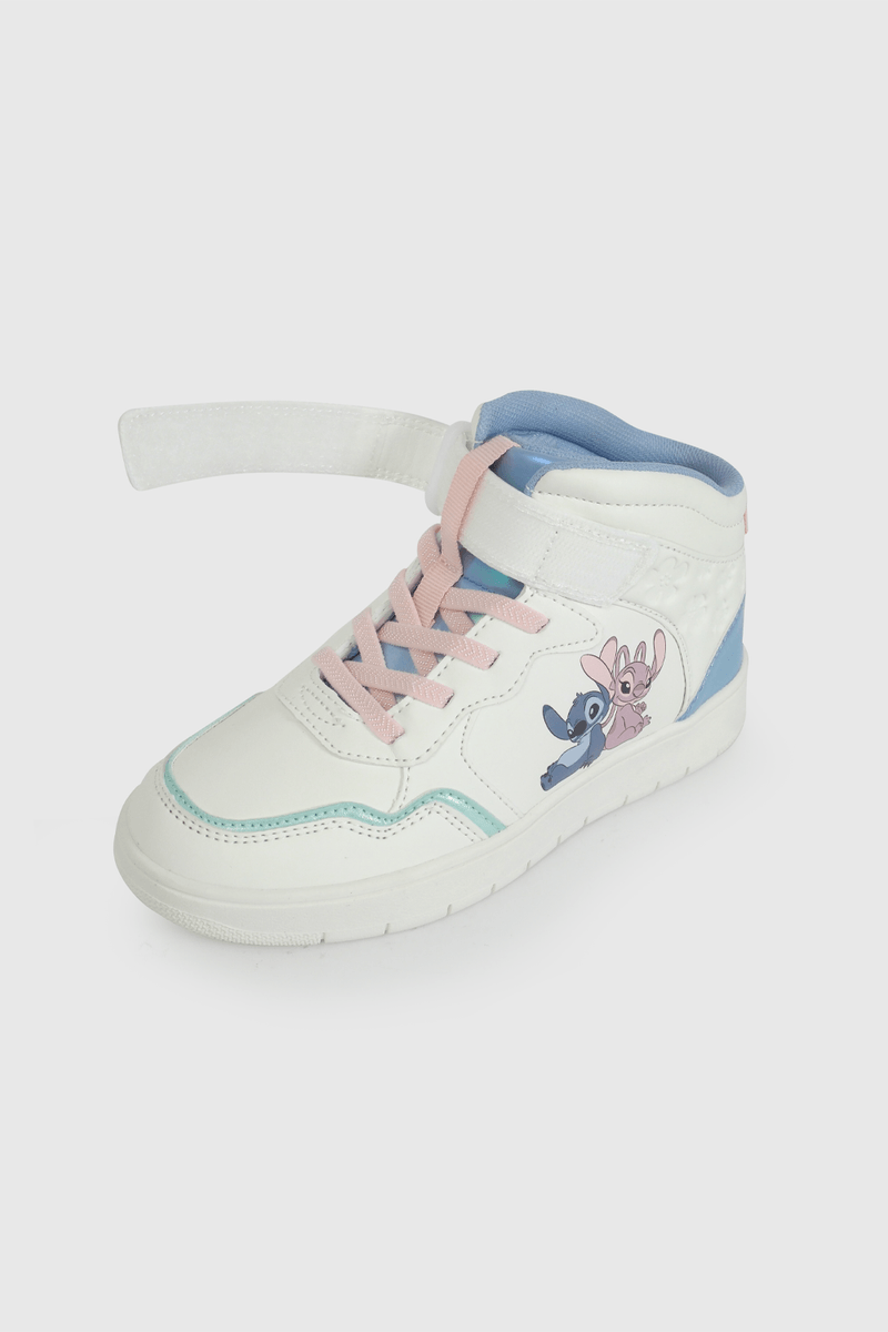 Zapatilla Blanca de Stitch