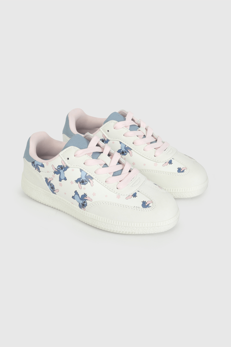 Zapatilla Blanca de Stitch