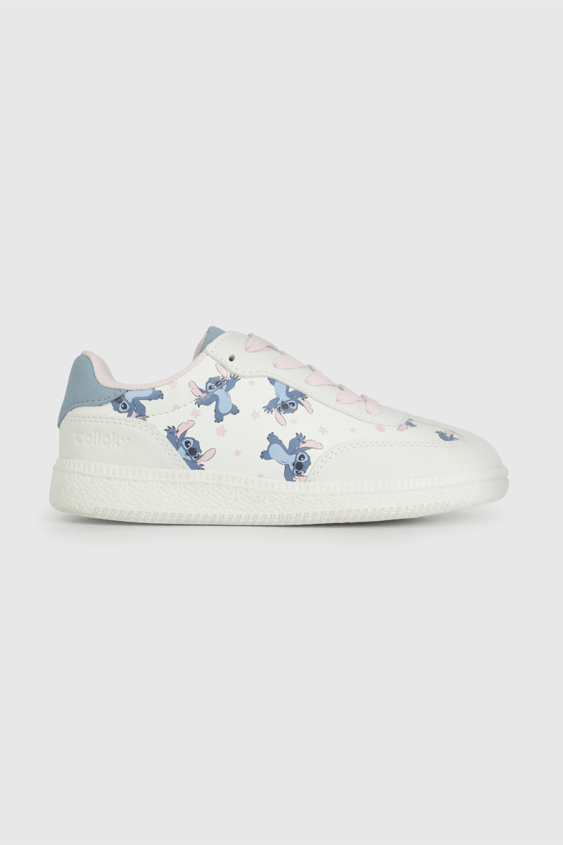 Zapatilla Blanca de Stitch
