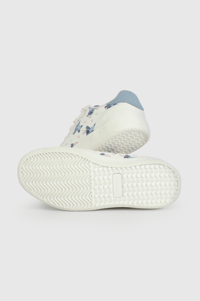Zapatilla Blanca de Stitch