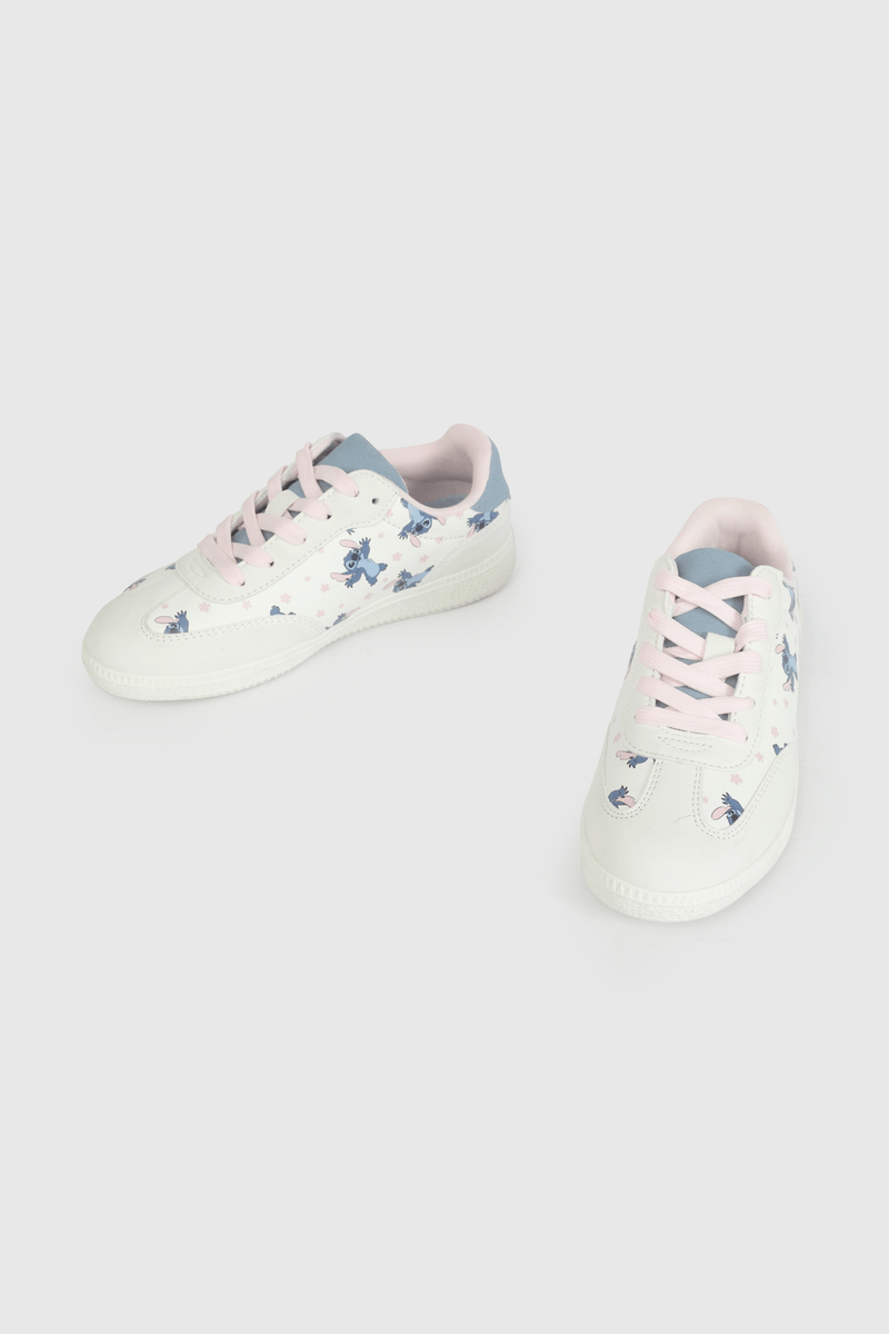 Zapatilla Blanca de Stitch
