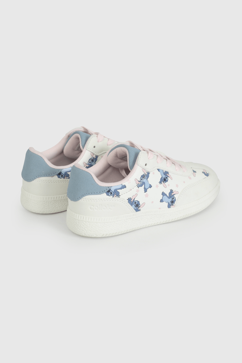 Zapatilla Blanca de Stitch