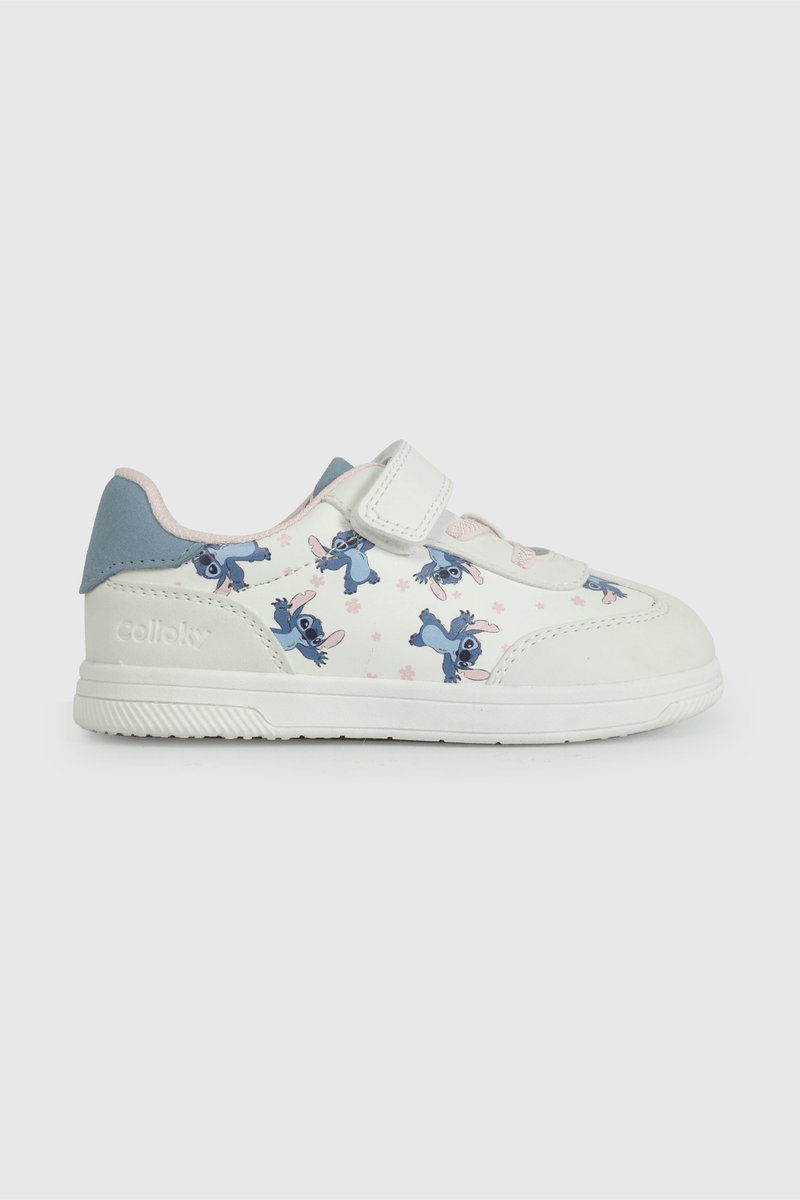 Zapatilla Blanca de Stitch