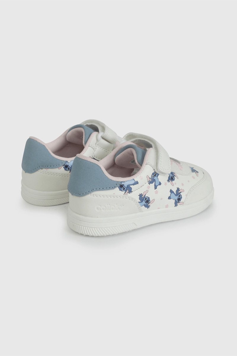 Zapatilla Blanca de Stitch