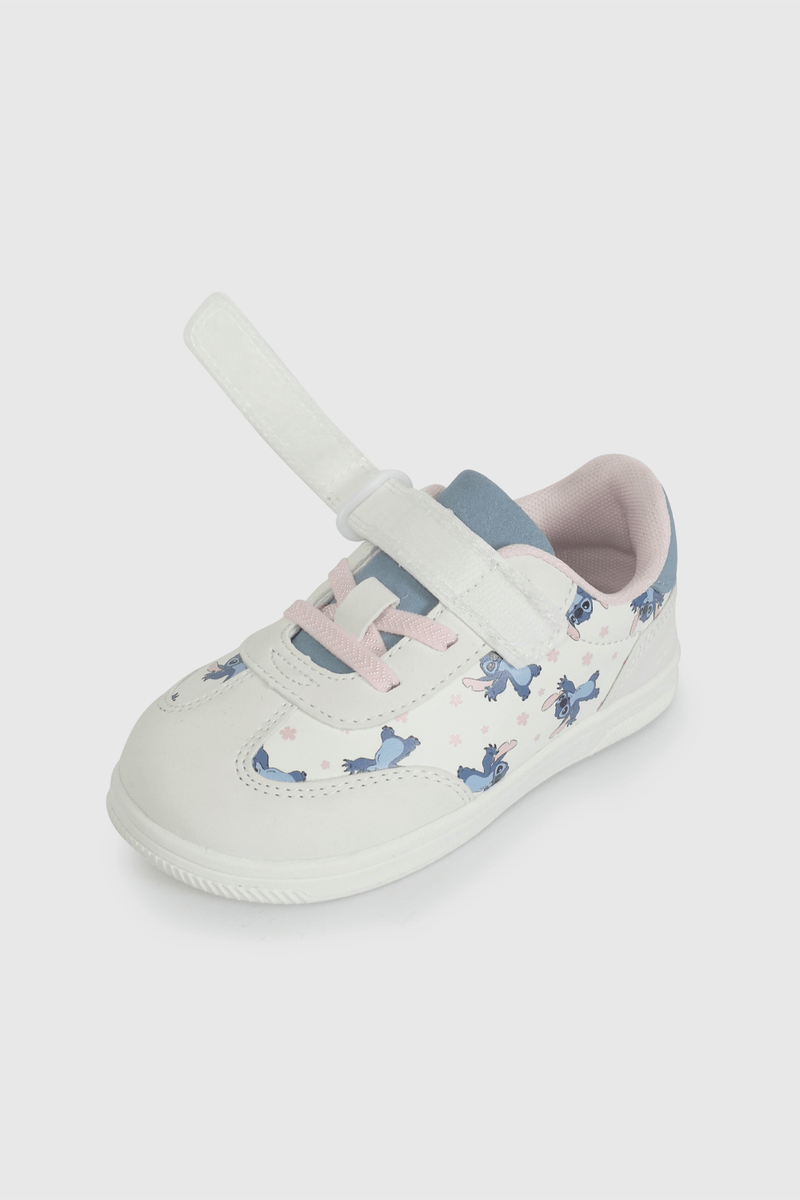 Zapatilla Blanca de Stitch