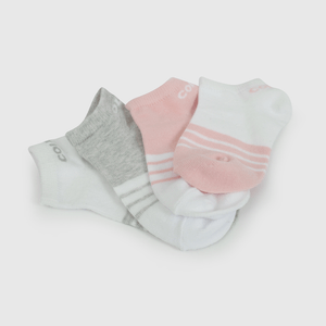 Pack Cuatro Calcetines Cortos Blanco de Niña preavance 23/25 a 34/37