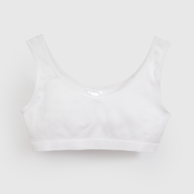 Peto Blanco de Niña talla 8 a 12 años