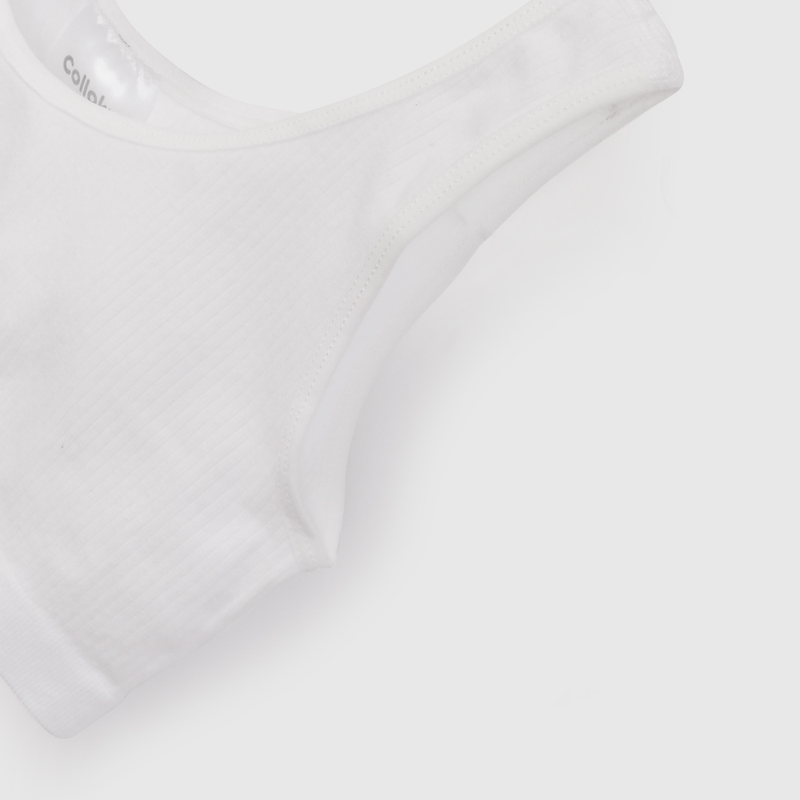 Peto Blanco de Niña talla 8 a 12 años