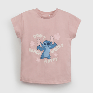 Pijama Rosado Lilo Stitch de Niña talla 2 a 12 años