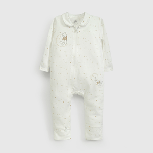 Pijama Blanco Disney de Bebé de New born talla 0/3 M a 12/24M