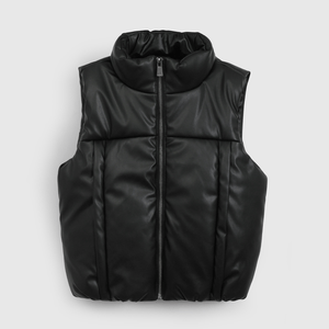 Parka Negra de Niña talla 3 a 12 Años