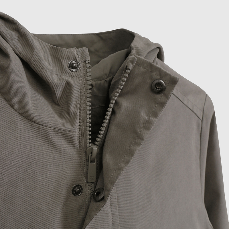 Chaqueta Verde Gabardina de Niño talla 3 a 12 Años